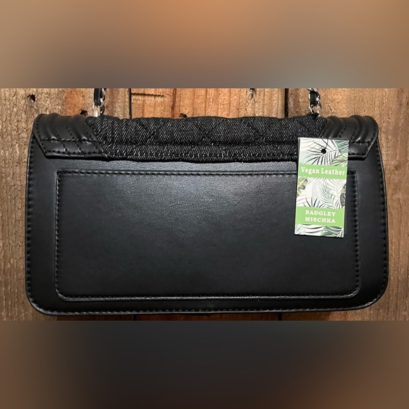 NWT Badgley Mischka Black Crossbody Bag. $159 RP - Picture 4 of 5